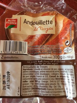 Andouillette Troyes X2 Bf,