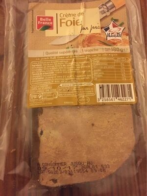 Crème de foie