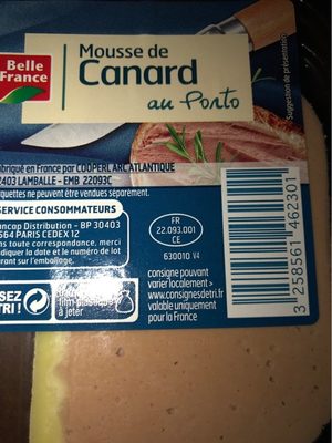 Mousse de canard au porto