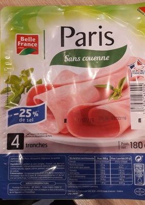 Paris sans couenne front packaging