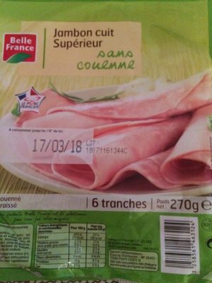 Jambon Cuit Supérieur front packaging