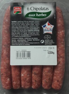 Chipolatas aux herbes