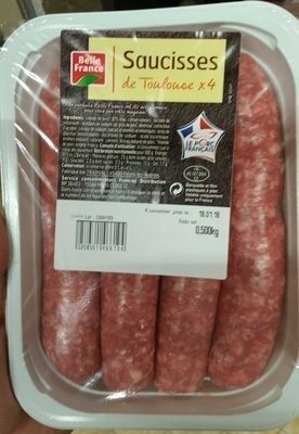 Saucisses de Toulouse x4