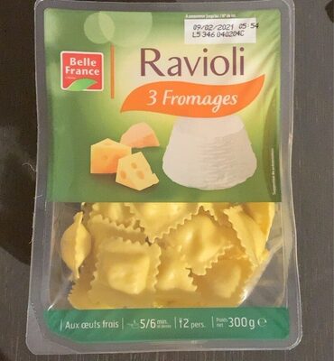 Raviolis 3 fromages