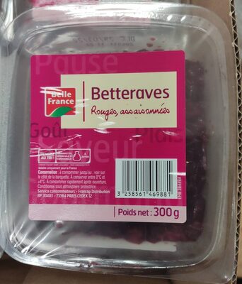 Betteraves Rouges front packaging