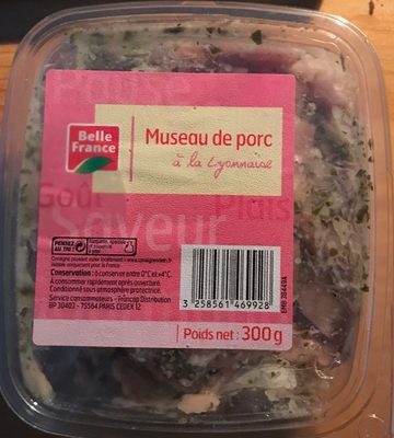 Museau de porc a la lyonnaise front packaging