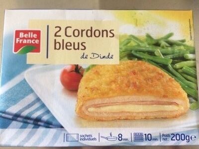 2 Cordons bleus de Dinde