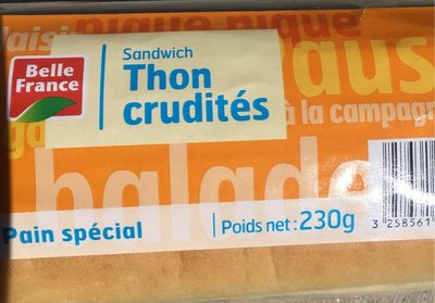 Sandwich Thon crudités