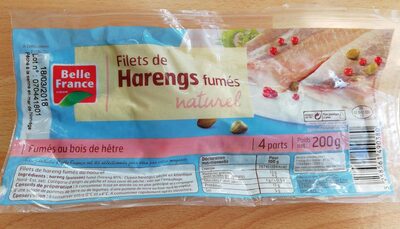 Filets de harengs fumés