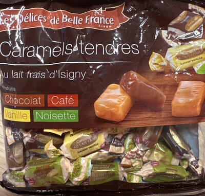 Caramels tendres front packaging