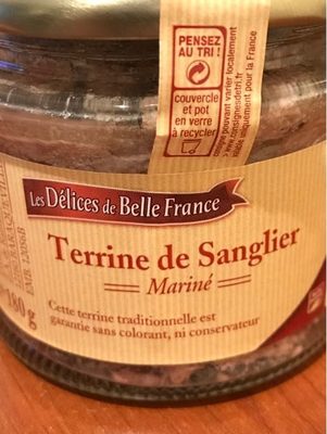 Terrine de Sanglier mariné