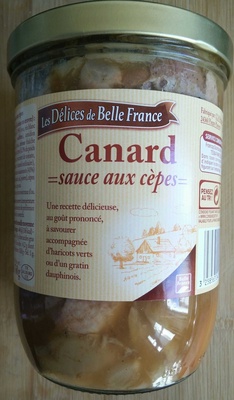 Canard sauce aux cèpes