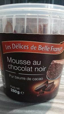 Mousse chocolat noir