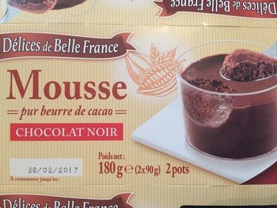 Mousse Pur Beurre De Cacao