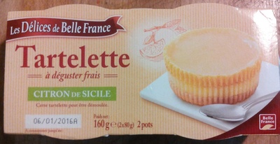 Tartelette au Citron de Sicile