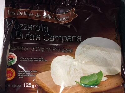 Mozzarella di Bufala Campana front packaging