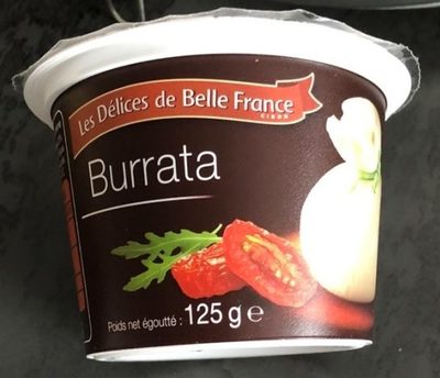 Burrata front packaging