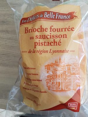 Brioche Fourrée au Saucisson Pistaché de la Région Lyonnaise