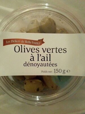 Olives vertes à l'ail