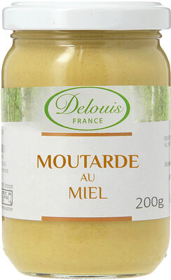 Moutarde de Dijon au miel front packaging