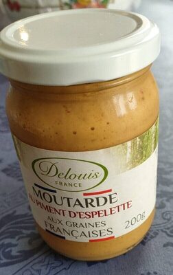 Moutarde au piment d'Espelette