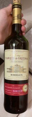 Vinho Marquis De Greyssac Rouge 750ML