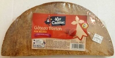 Gâteau Breton pur beurre, framboise