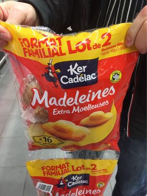 Madeleines front packaging