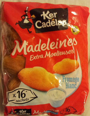 Madeleines Extra Moelleuses Fromage Blanc
