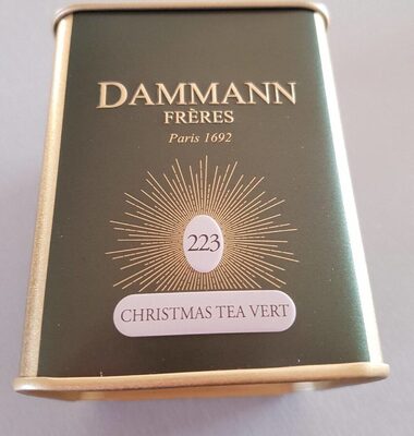 Christmas tea vert