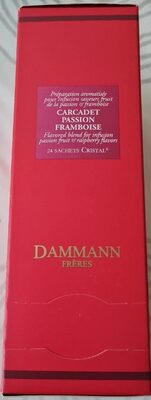 Carcadet Passion Framboise front packaging