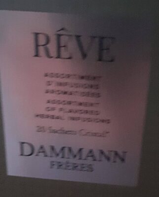 Infution Aromatisées front packaging