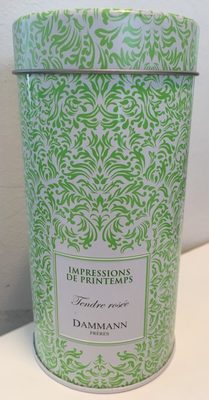 Tendre rosée front packaging