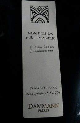Matcha pâtissier