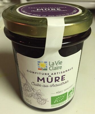 Confiture Artisanale Mûre