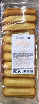 Madeleines longues aux oeufs