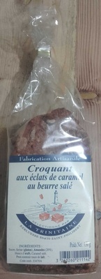 Croquants aux Éclats de Caramel au Beurre Salé front packaging