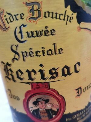 cidre doux cuvée spéciale kerisac