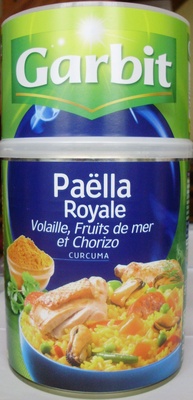 Paëlla Royale Volaille, mouilles & chorizo