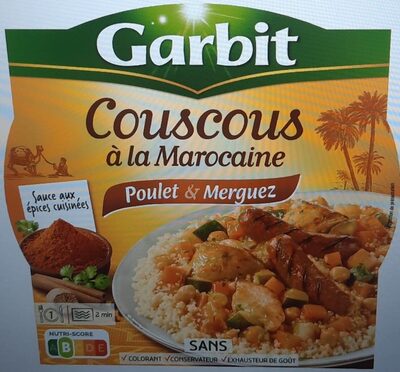 Couscous à la Marocaine - Poulet et merguez