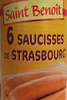 6 saicisses de strasbourg