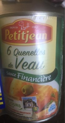 Quennelles de veau front packaging