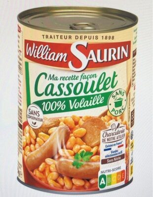 Ma recette façon Cassoulet 100 % volaille