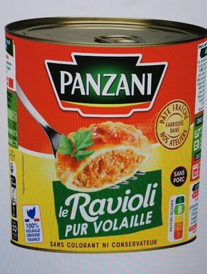 Le ravioli pur volaille