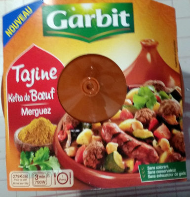 TAJINE KEFTA DE BOEUF MERGUEZ