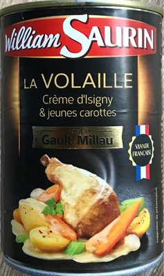 Volaille à la Crème d'Isigny et jeunes carottes
