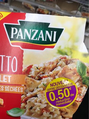 Risotto poulet & tomates séchées