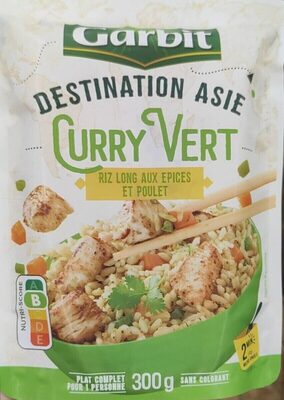 Destination Asie Curry Vert