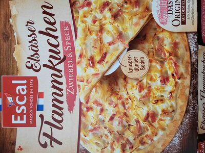 Elsässer Flammkuchen Zwiebel & Speck