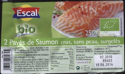 2 Pavés de Saumon